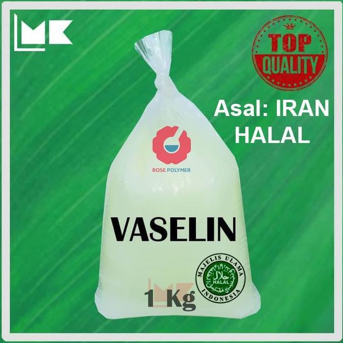 DISKON SPESIAL - VASELIN - WHITE PETROLEUM JELLY asal:IRAN (Mutu terbaik!) 1kg