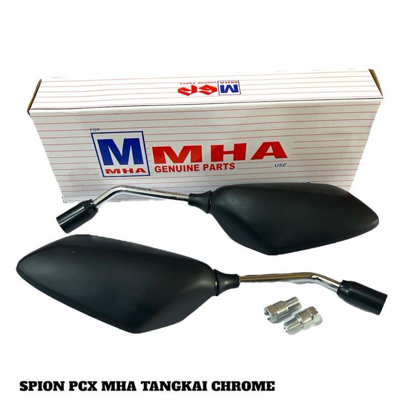 Spion Motor Pcx Tangkai Chrome Spion Model Honda Pcx Buat Semua Honda & Yamaha Bisa Universal Popule