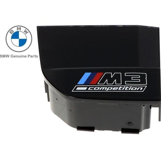 Original Bmw G80 M3 Competition Cover Emblem Bawah Konsol Idrive