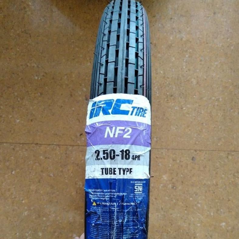 IRC Ban Motor IRC 2.50-18 NF2 Luar 250 Ring 18 Klasik Classic Inoue Nf 2 Luar Win Gl Lurus Tubetype