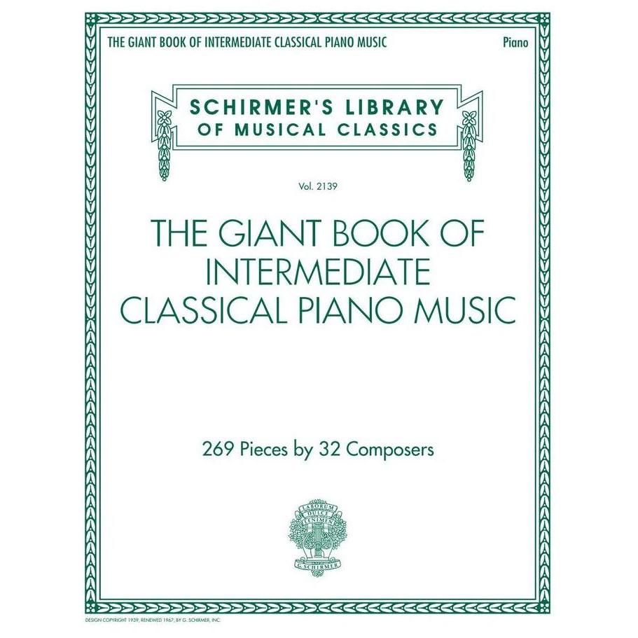 The Giant Book Of Intermediate Classical Piano Music
