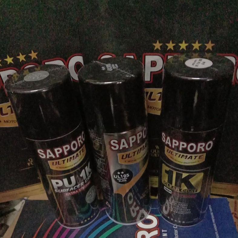 Paket Saporo SAPPORO ULTIMATE BLACK SERIES UL105 UL106 UL107 UL1 UL109 HITAM B22 B12 K81 PU1K UL 105