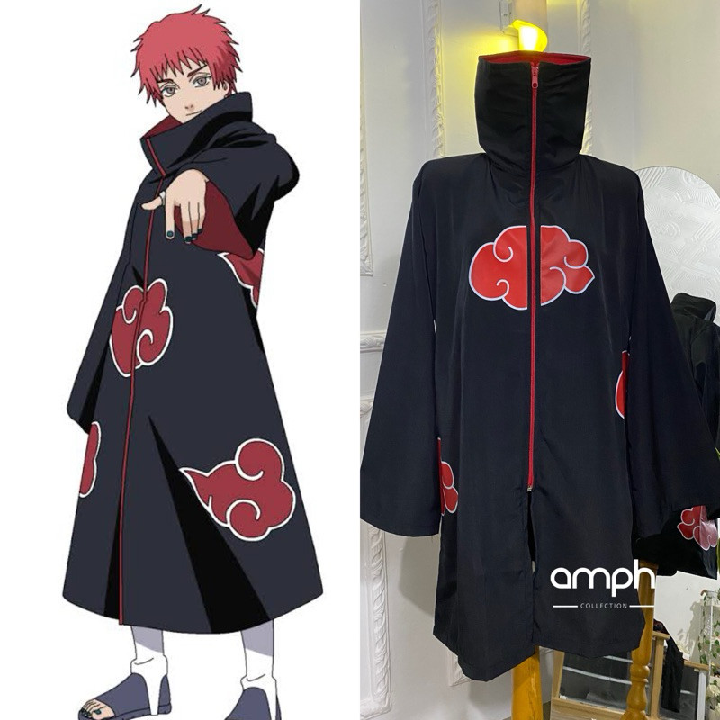 Akatsuki - Naruto Shippuden | Jaket / Jaket Anime | Anime / Cosplay / Cosplay Anime | Costume / Cost