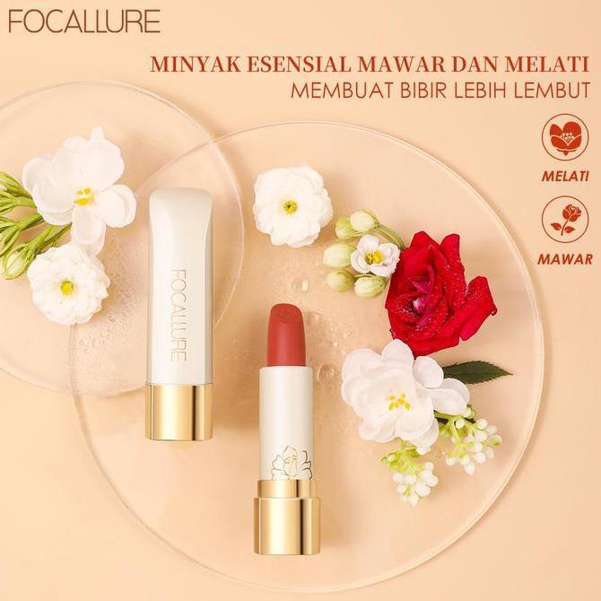 MURAH BERKUALITAS - (PAKET HEMAT) FOCALLURE 3PCS Makeup Set Matte Lipstick & Eyebrow Gel & Liquid Fo