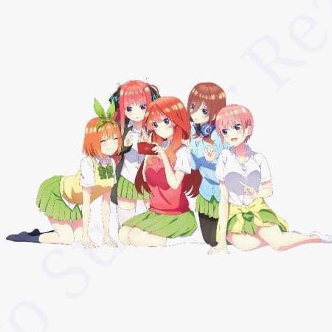 Gotoubun Quintessential Mouse Pad Mat Alas Tatakan Mousepad Miku Nino Karakter Anak Kids Taplak Paja