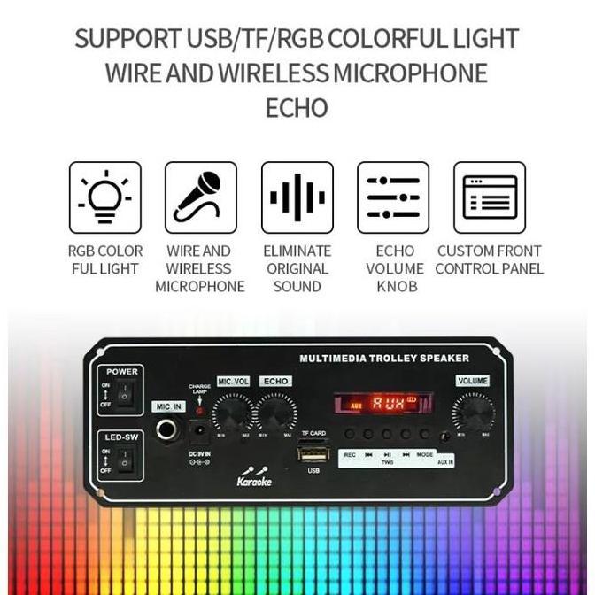 KOQOZIE AMPLI Power Amplifier MP3 Bluetooth Module BOARD 7.4V speaker 8-12 inch