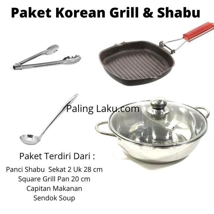 KRISWO Valerie Paket Korean Grill & Shabu