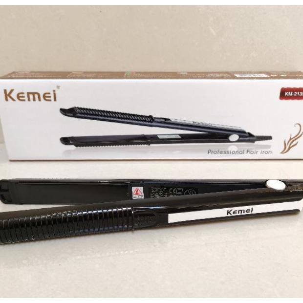 ( Cod ) Catokan Rambut Kemei Original 2 In 1 Pelurus Dan Curly - Kemei 2139 / Catokan Kemei 2139