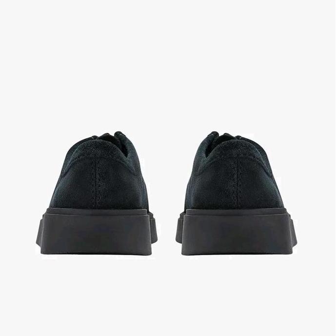 Ready CLARKS Torview Original Sepatu Casual Pria Black Suede