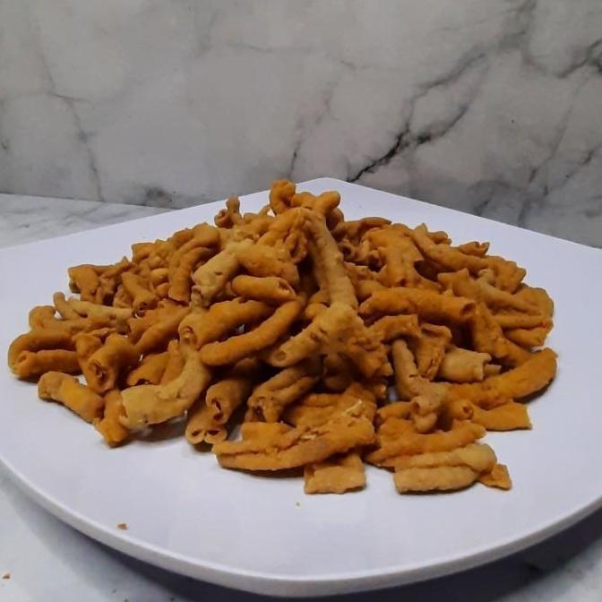 Kripik Usus Ayam Kripsus Crepsus Usus Crispy Snack Kiloan JST