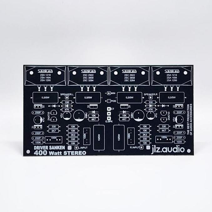 ZHAMBIRE PCB DRIVER SANKEN 400W STEREO