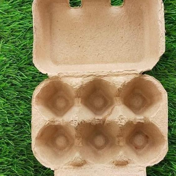 PAPER EGG 6 LUBANG / BOX TELUR KARTON 50 PCS
