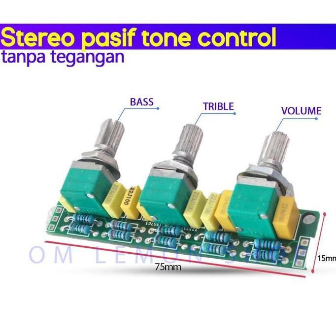 ZHAMBIRE Stereo pasif tone control
