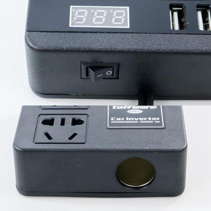 Taffware Car Power Konverter Fast Charging Inverter 100W