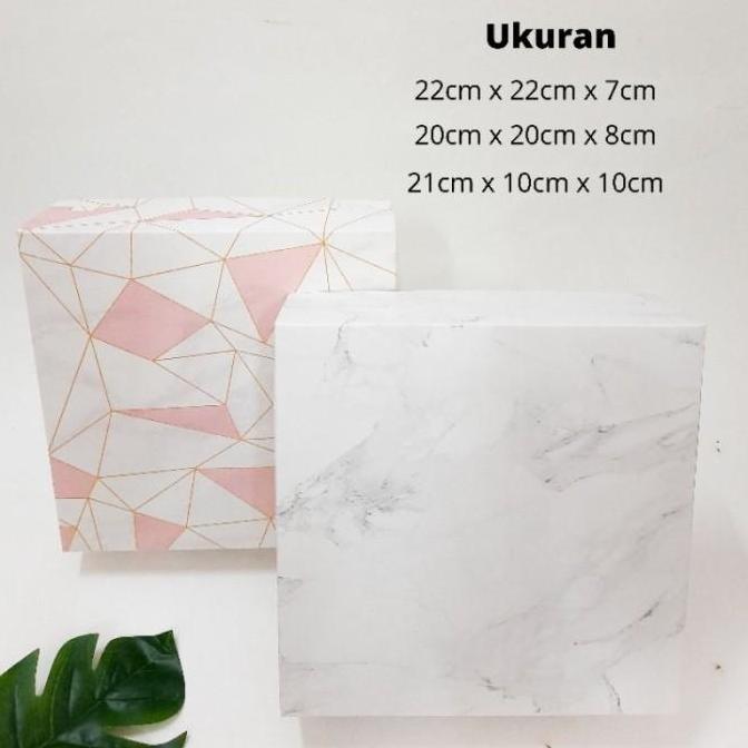 Dus Kue / Box Kue/Kotak Kue Lapis Legit Motif 22x22x7 20x20x8 21x10x10