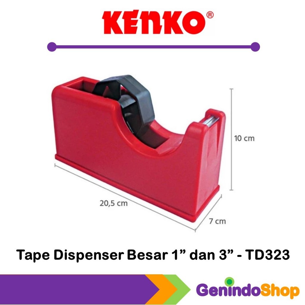 Tape Dispenser Besar (1" Dan 3" Core) Kenko Td-323