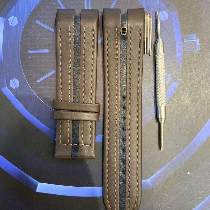 Ready Tali jam tangan kulit khusus Aigner Lucca Original