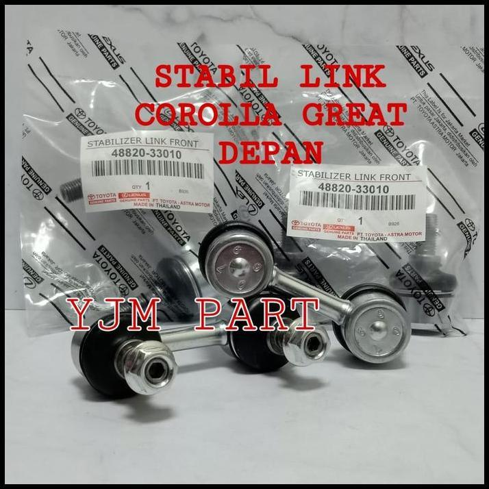 HOT DEAL LINK STABIL DEPAN COROLLA GREAT - STABILIZER LINK DEPAN COROLLA GREAT 