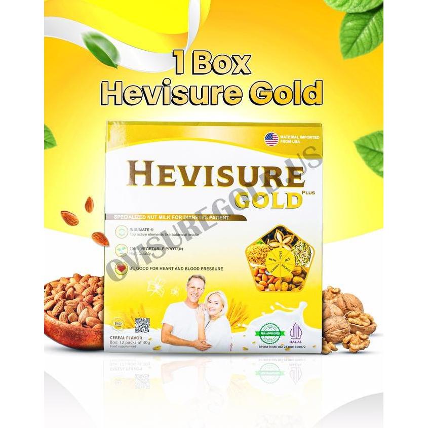 HEVISURE GOLD BAHAN SUSU USA UNTUK DIABETES ,HEVISURE GOLD MILK