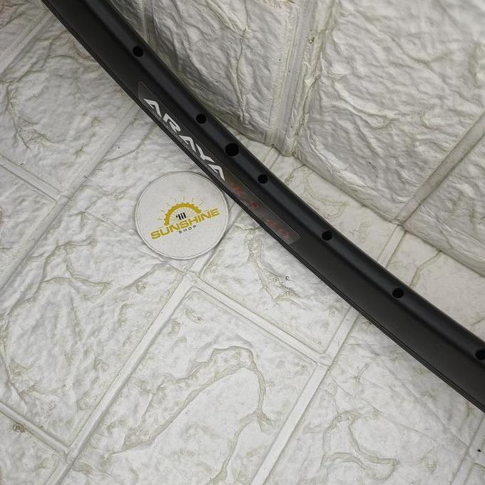 Rims Velg 20 Plus 451 ARAYA KS40 Sepeda Lipat Seli Minivelo 20x1 3/8 Double Wall Tinggi 4cm Ada Brak