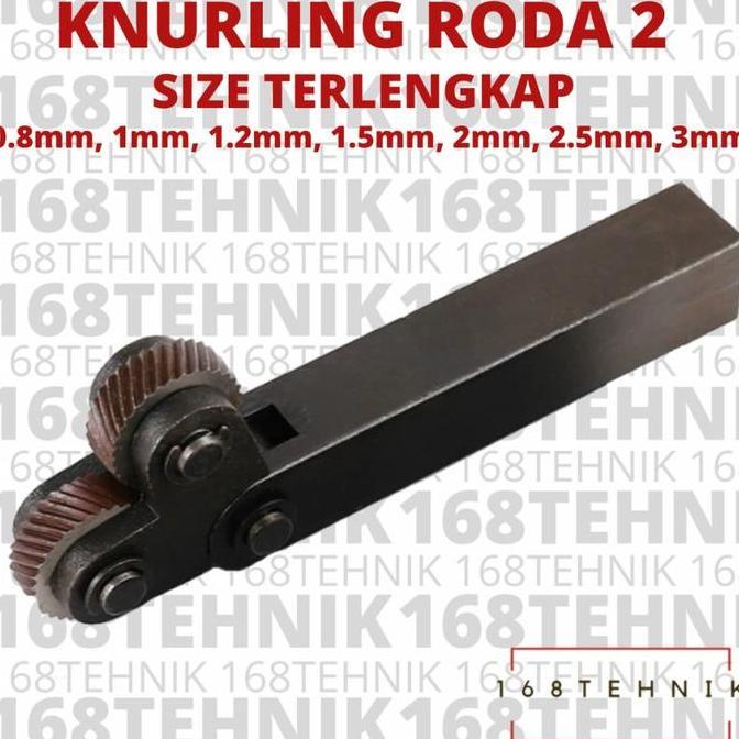 KNURLING KARTEL 2 RODA 3mm / KNURLING TOOL 3 mm KNURLING RODA 2 3.0MM