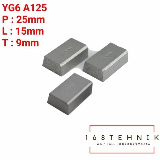 MATA WIDIA A125 CEMENTED CARBIDE YG6 A125 / BETEL WIDIA YG-6 A125 Pcs