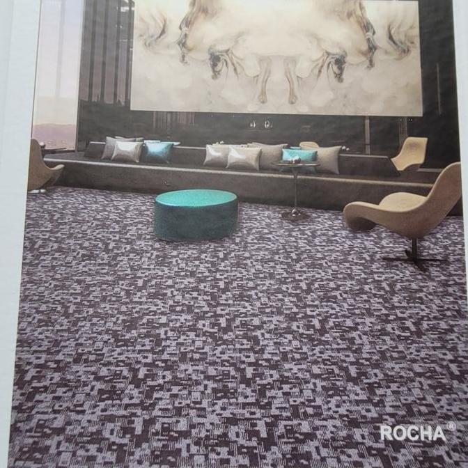 Ready karpet Rocha meteran murah
