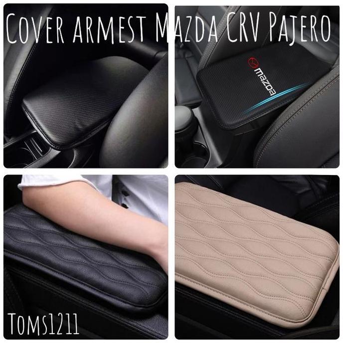 Cover armrest konsol box universal slim Mazda6 CX5, Honda CRV, pajero