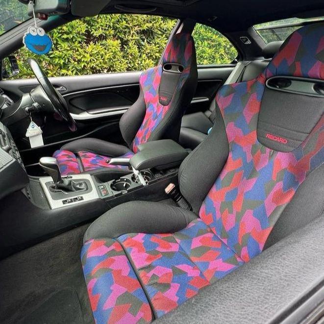 Kain Jok Mobil Ori Recaro Spjj Artista Crayola Rainbow Rare Edition