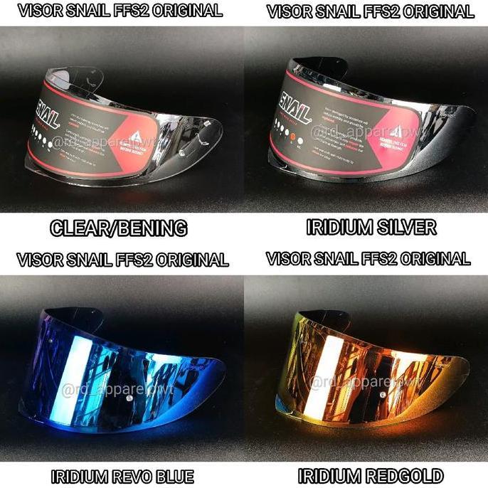 VISOR IRIDIUM SNAIL FFS2 SNAIL | VISOR | RACHET