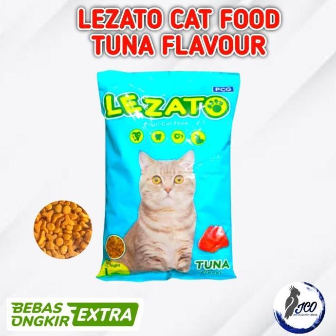 makanan kucing lezato 1kg frespack lezato cat food dry cat food lezato