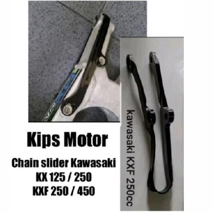 Chain Slider Karet Rantai Swing Arm Kawasaki Kx 125 250 Kxf 250 450