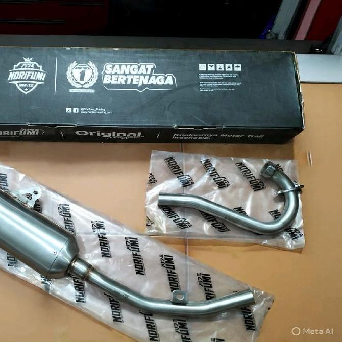 knalpot norifumi torc KLX 150 original