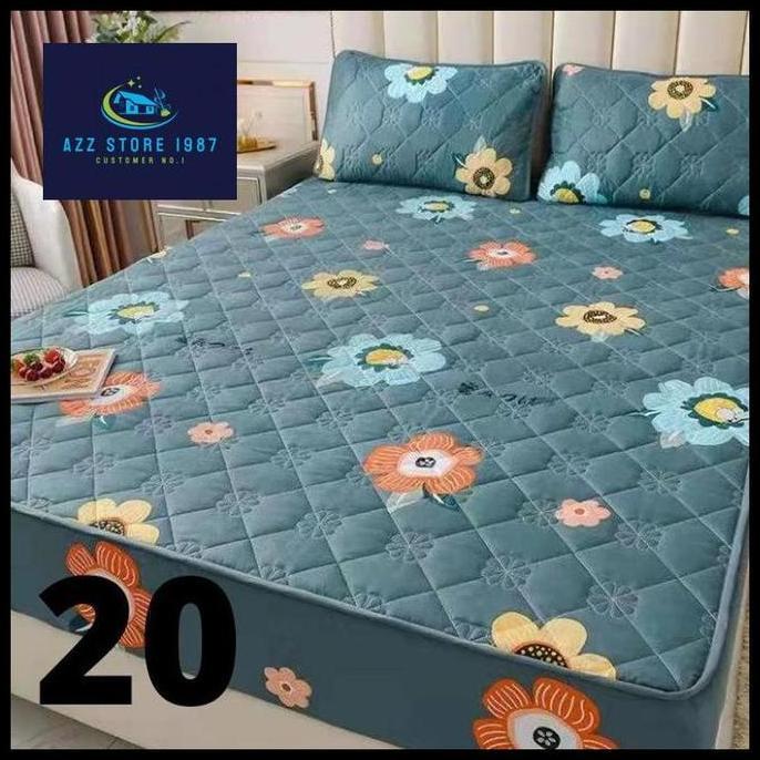 Sprei 180x200 Waterproof Anti Air 160x200 Anti Ompol Sprei waterproof