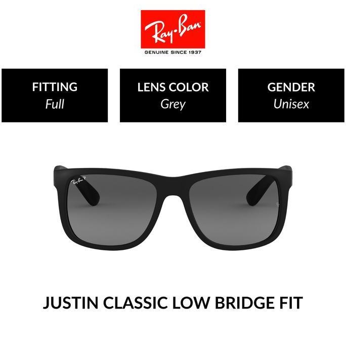 RAY-BAN JUSTIN POLARIZED | RB4165F 622/T3 | Kacamata Hitam