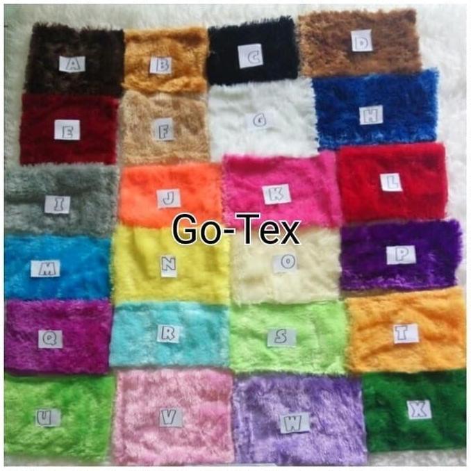 kasur karpet busa bulu boneka tebal 6cm