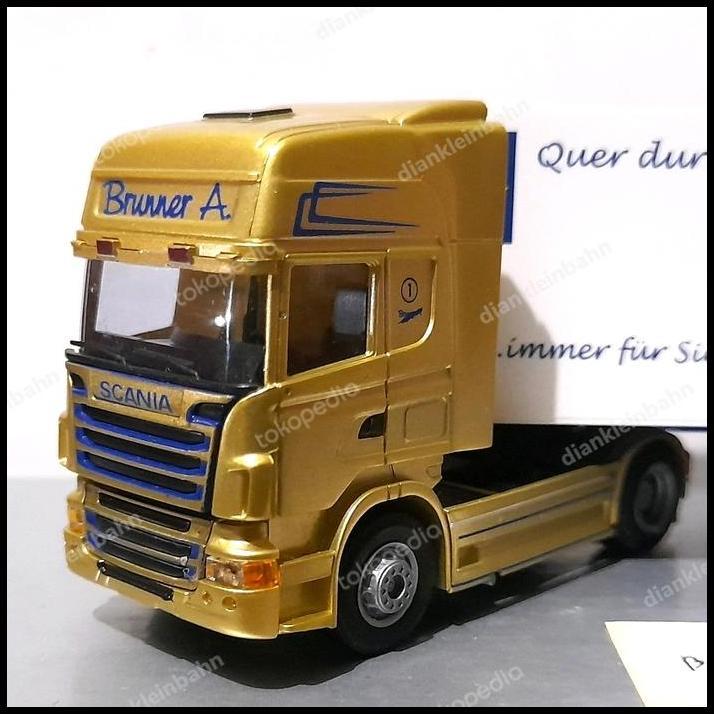DISKON AWM SKALA 1:87 SCANIA TRUCK 144 TOPLINE EMAS B1-N03