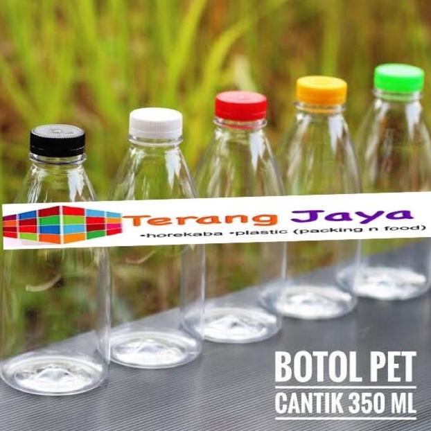Botol jamu / susu almond 350 ml/botol minuman
