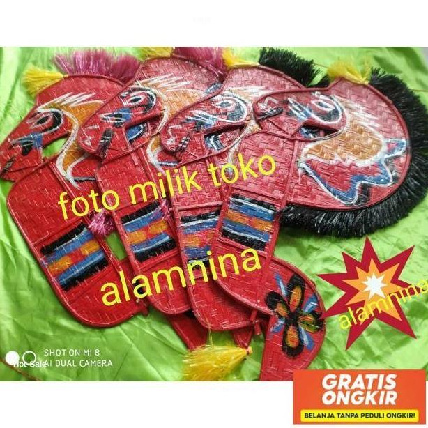 Kuda Lumping Jaranan Bambu Rambut Rafia Stock