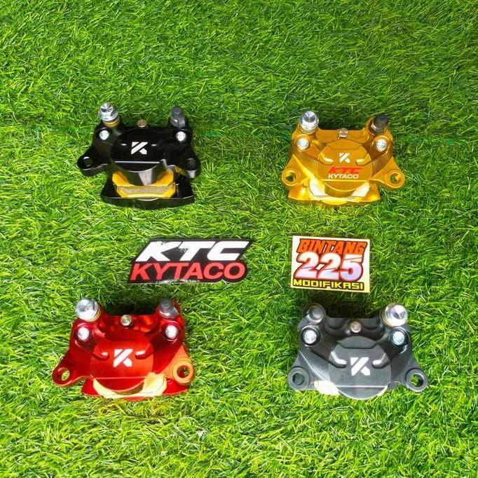 Ready kaliper belakang KTC 2P lengkap breket R15 V3 Ninja 250 R25 NINJA 150
