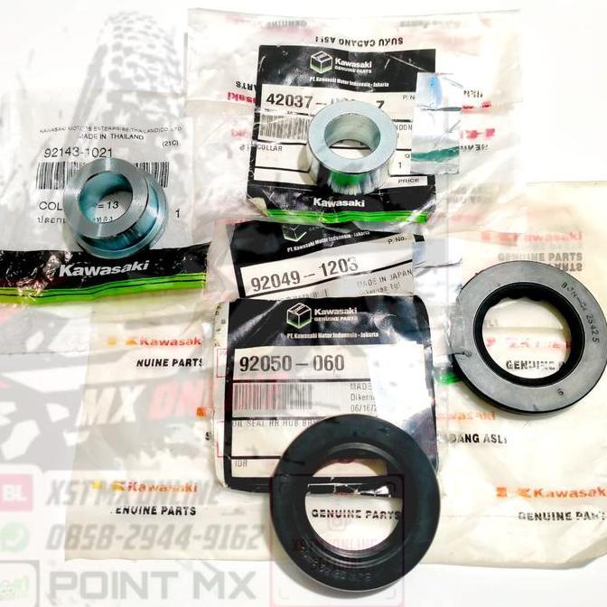 bosh roda belakang ninja r ninja ss lengkap dengan seal original