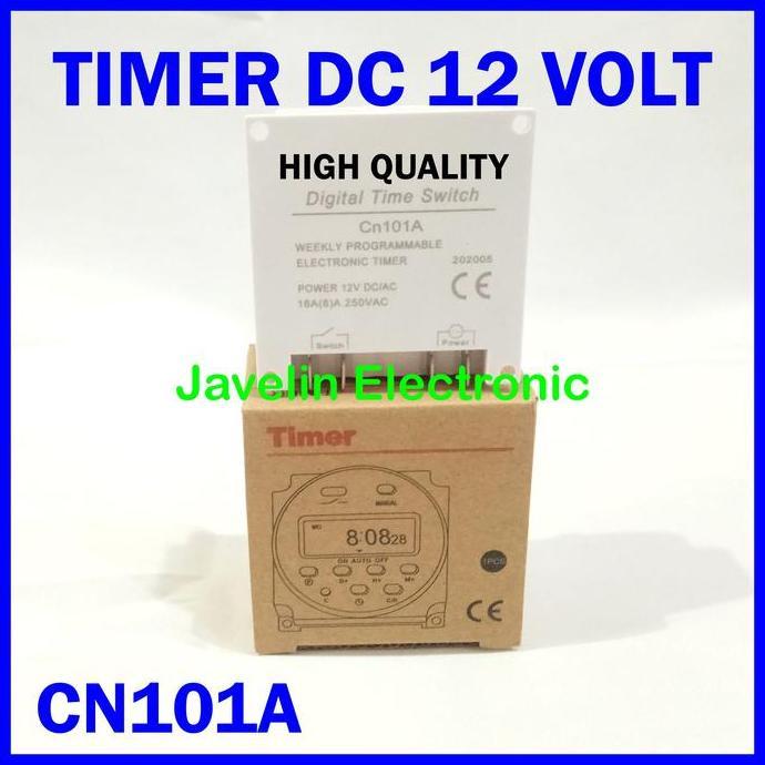 Timer DC 12 Volt 16 Ampere Digital 12v 16A Timer Walet