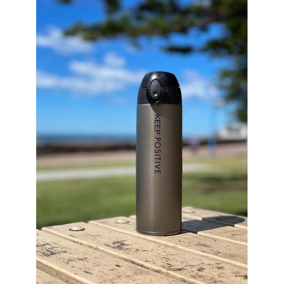 Brighton Vacum Flask Tumbler [Termos Air] 500ml Silver Grey GMG8901