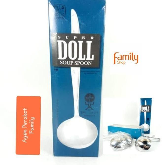 Sendok Sayur / Irus Kecil Stainless Tebal / Irus SUPER DOLL