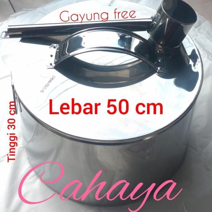 Panci es semangka India 50 x 30/dandang es semangka/tong es besar/FREE