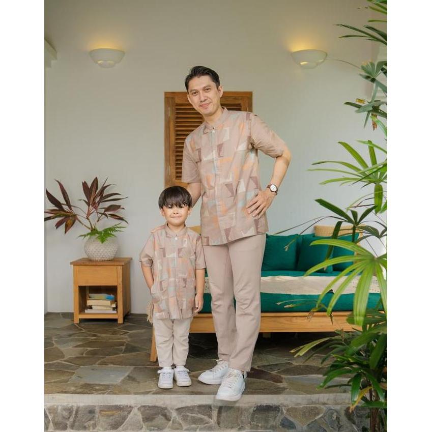 Althaff Baju MUslim Cople Koko Bordir Kaffah Series Lebaran HS