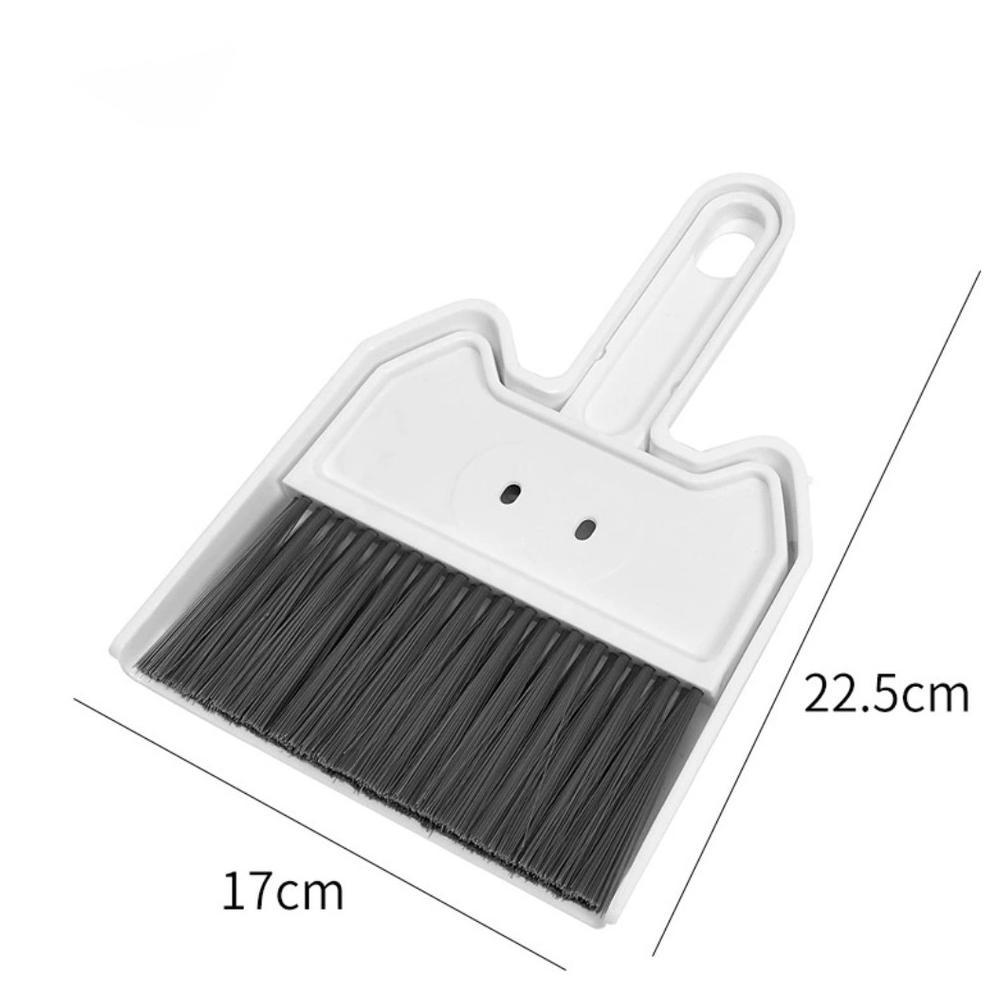 HOT DEALS HA 52 Sapu Set Pengki Mini Premium Plastik Tebal Bulu Sintesis Kuat Tidak Mudah Kusut dan 