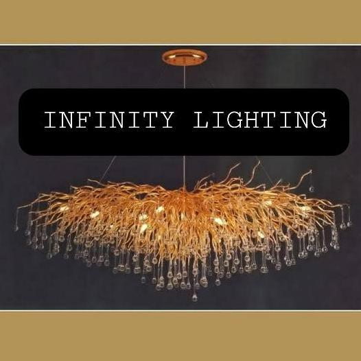 Lampu Gantung Akar Ranting Bulat Diameter 80Cm