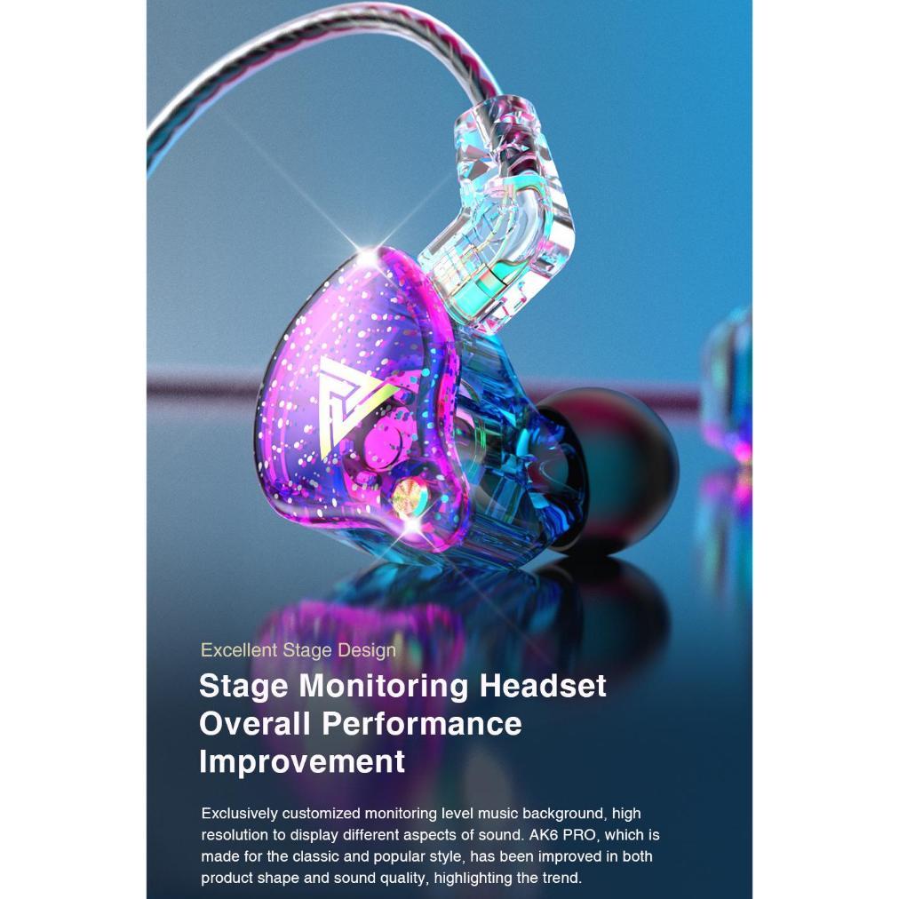 Promo Terbaru Qkz Ak6 Ak6 Pro Ak6 Max Di Earphone Hifi Audiophile Subwoofer Headphone Dengan Mic Hi 