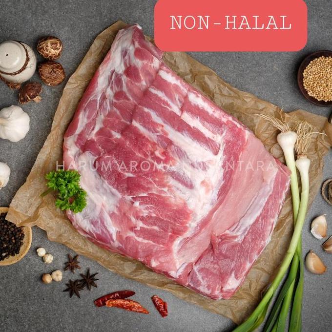 Daging Babi Tulang Iga / Paikut Babi / Iga Babi Super